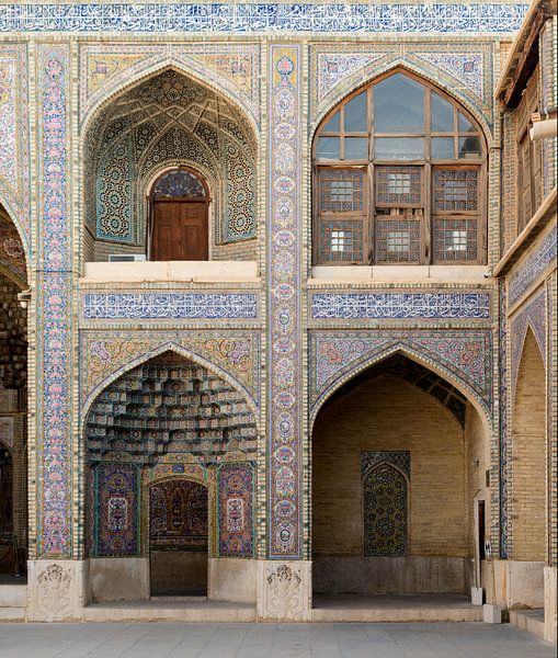 Iran: Nasir al Molkmoskee (Shiraz) by Maarten Verhees