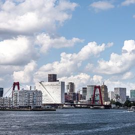 Rotterdam skyline by Hans Verduin