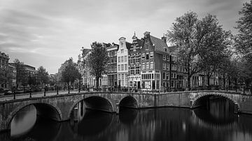 Amsterdam en noir et blanc sur Henk Meijer Photography