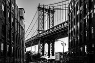 Manhattan Bridge, New York City par Eddy Westdijk Aperçu