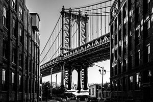 Manhattan Bridge, New York City van Eddy Westdijk