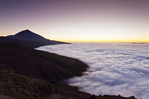 Pico del Teide at sunset, Tenerife, Canary Islands, Spain