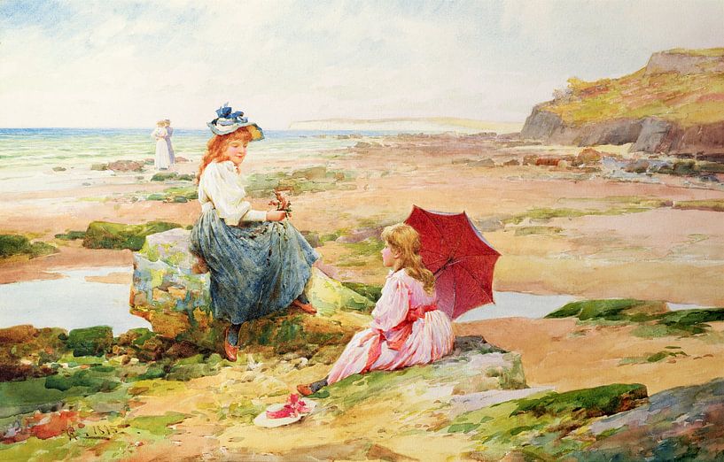 Alfred Glendening Jr., Der rote Sonnenschirm von finemasterpiece