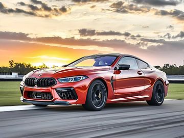 BMW M8 van PixelPrestige