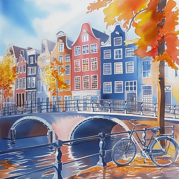 Fietsen in Amsterdam van ARTemberaubend