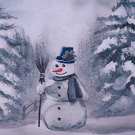 Aquarell Teil 242 von Tania Perneel