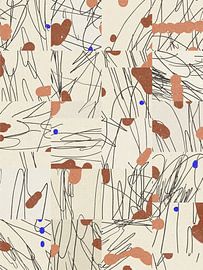 Abstrakte Komposition 2 von NKTN