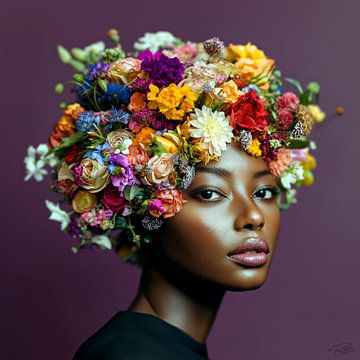Floral Silence – Regal Bloom van byRenzo