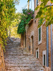 Altes Dorf Fornalutx auf Mallorca, Spanien Balearische Inseln