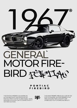 Pontiac Firebird Minimal von Ali Firdaus