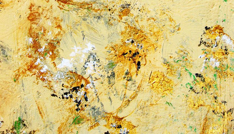 abstract gold by M.A. Ziehr