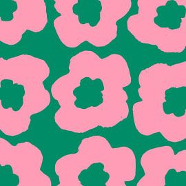 Flowers market by Mad Dog Art