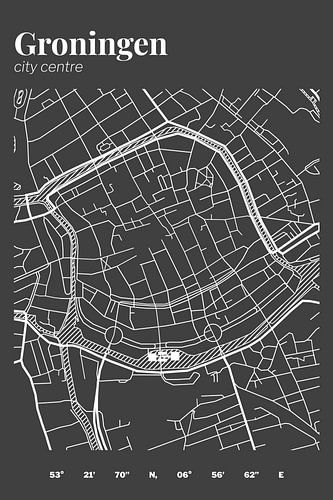 City map of Groningen