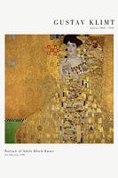 Gustav Klimt - Het portret van Adele Bloch Bauer