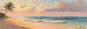 Sonnenuntergang am Tropical Beach