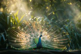 Peacock by Poster Art Shop