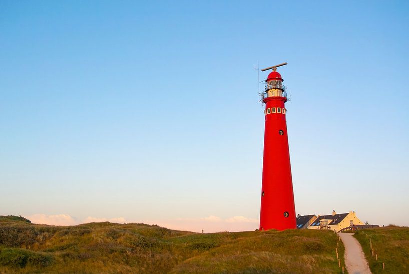 Phare de Schiermonnikoog au coucher du soleil par Sjoerd van der Wal Photographie