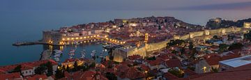 The Old city of Dubrovnik Kroatië  van Rene Ladenius Digital Art