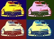 Mercedes collage by Nicky`s Prints thumbnail