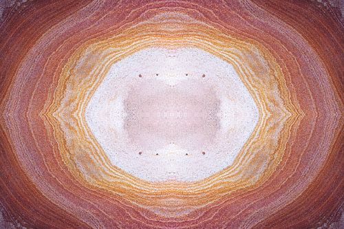 Abstracte textuur van de erosielagen van een Australisch gesteente