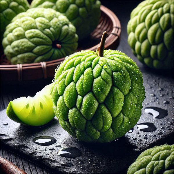 Cherimoyas – Exotische Eleganz in Perfektion von Eric Nagel