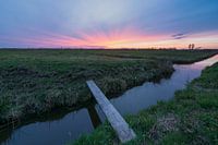 Sunset from Spaarndam