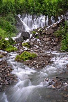 Siebe Brünne Wasserfall Berner Oberland Schweiz