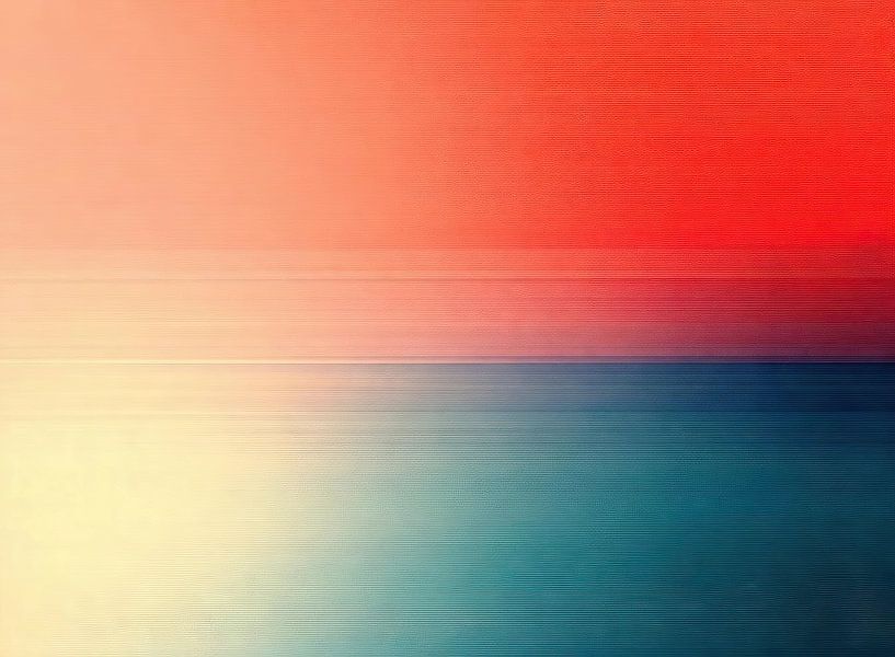 Red Blue | Red Sea by Modern Collection