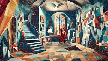 Escher's Zimmer von Arjen Roos