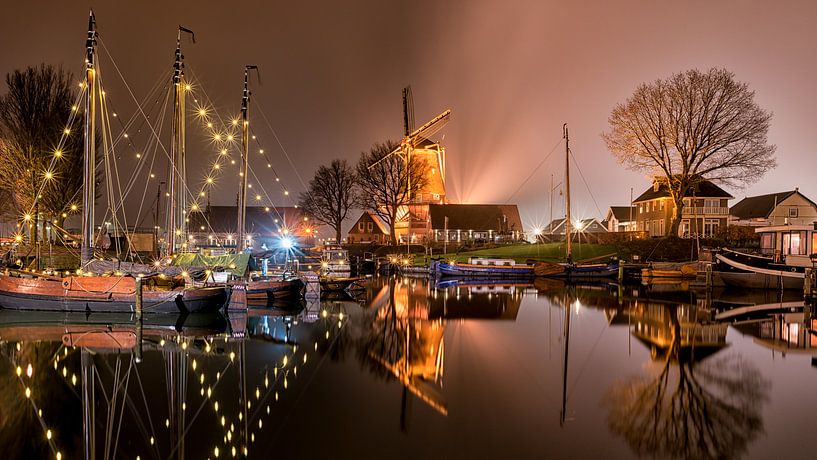 Alter Hafen von Harderwijk von Jenco van Zalk