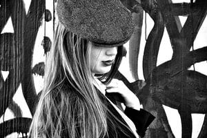 Frau mit Hut