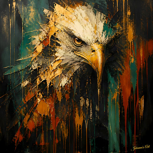 Primal – Expressionistische dierenkunst - Adelaar