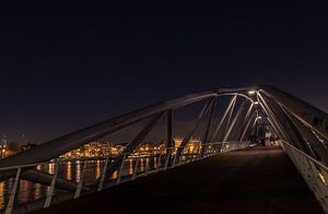 AMSTERDAM : Oosterdok Amsterdam vanaf Mr. JJ vd Veldbrug