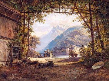 Franz Barbarini, Aan een Noord-Italiaans meer van Atelier Liesjes