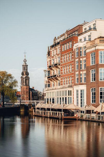 Munttoren in Amsterdam van Lorena Cirstea