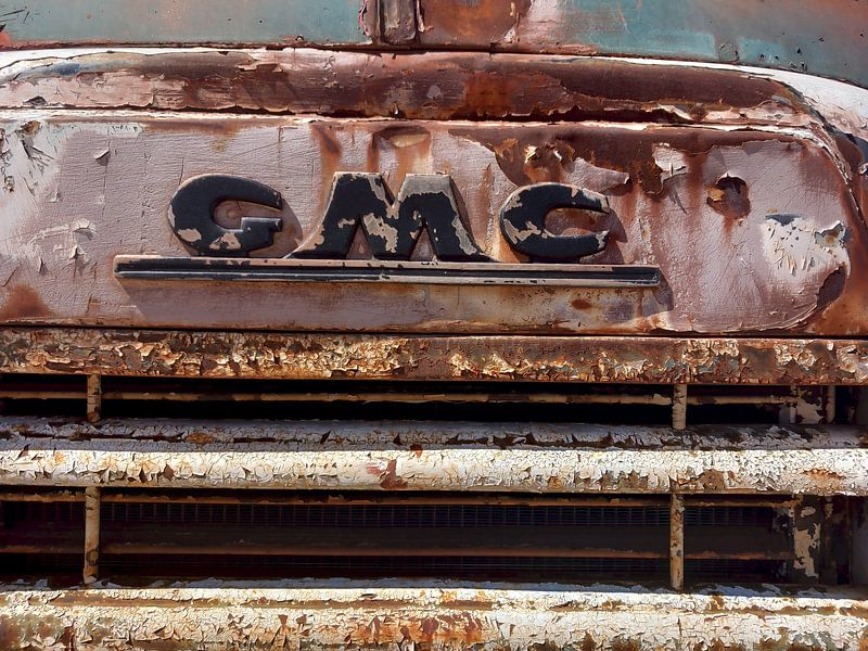 Dreams of the past. Rusty old truck by Mirna van Henten
