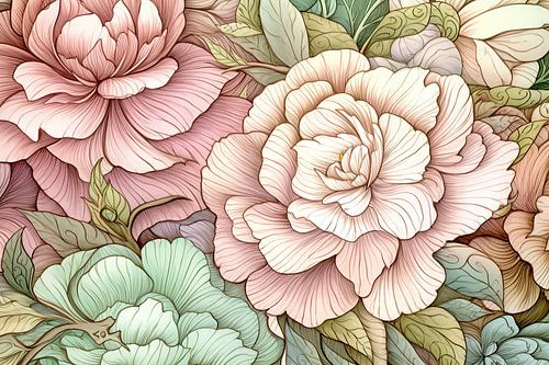 Stille Landschaften malen | Ruhiges Interieur