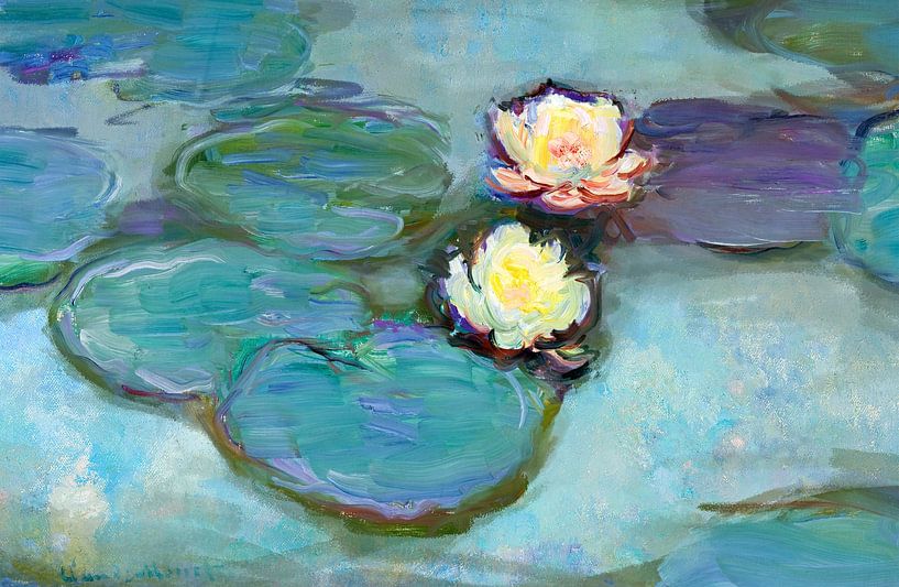 Nympheas by Claude Monet by insideportugal