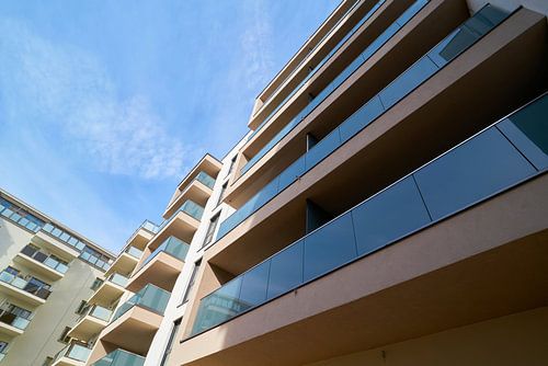 nieuwbouwappartementen in het nieuwe domkwartier in Maagdenburg