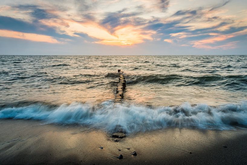 Sunset at the Baltic Sea by Christian Möller Jork