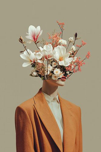 Magnolia on my Mind in Orange no.1