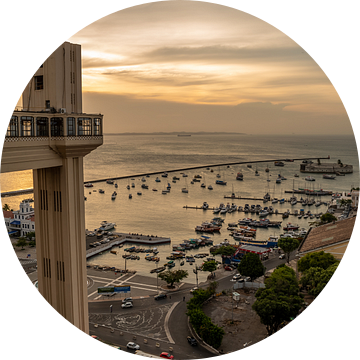 Lacerda Elevator in Salvador stad, Bahia, Brazilië