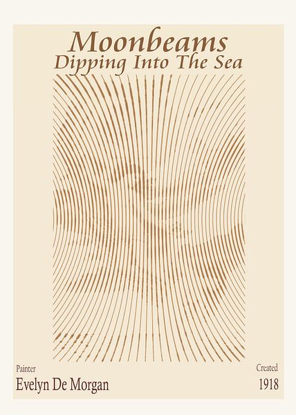 Rayons de lune plongeant dans la mer par DOA Project
