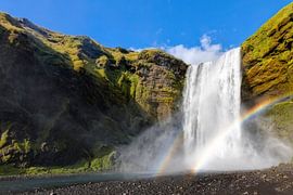 Skogafoss waterfall in Iceland