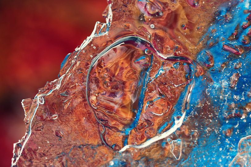 heart in ice.. by Els Fonteine