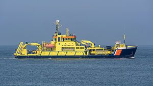 Die MS Arca der Küstenwache.