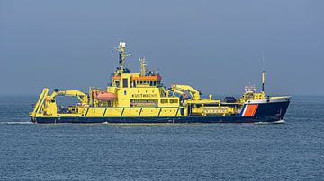 De MS Arca van de Kustwacht. van Jaap van den Berg