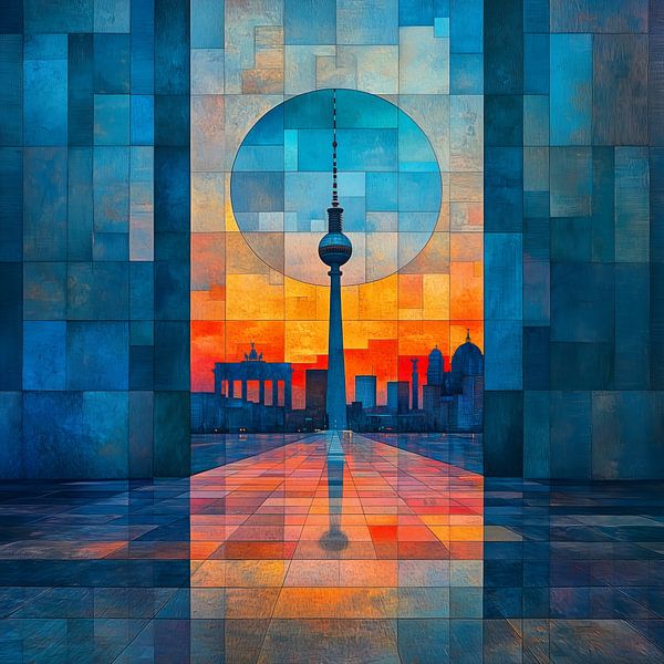 Abstract Berlin by ARTemberaubend