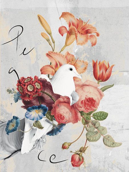 Collage Peace by Sara-Lena Möllenkamp