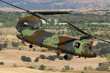 Spanish Army CH-47 Chinook by Dirk Jan de Ridder - Ridder Aero Media